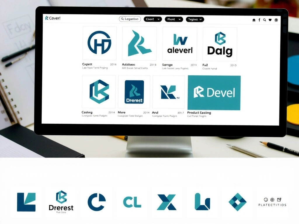 Logo design portfolio examples